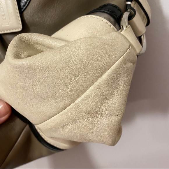 COACH VINTAGE LEATHER HANDBAG PURSE - Picture 2 of 12